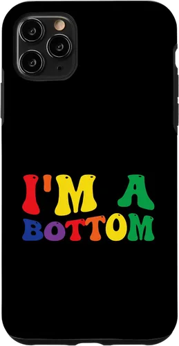 Vista 13 de Funny Gay Pride Rainbow Flag I'm A Bottom Case for iPhone 16