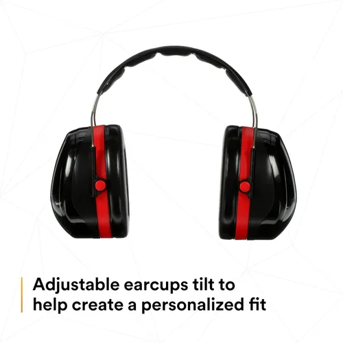 Vista 6 de 3M PELTOR - Orejeras Optime 105 de protección auditiva, compatible con E-A-Rfit, montaje, lijado y pulido
