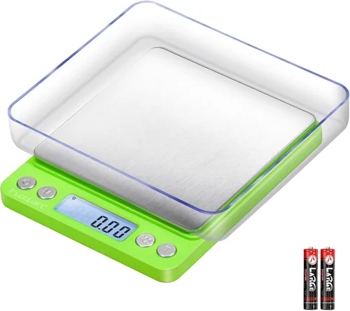 Vista 16 de Fuzion Báscula digital de gramos, precisión de 0.0004 oz, báscula digital de joyería de 17.64 oz Negro