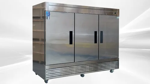 Vista 10 de EKS-E30R - Refrigerador vertical comercial de acero inoxidable de 17.7 pies cúbicos