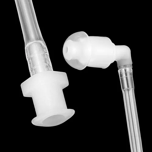 Vista 5 de Paquete de 10 tubos de bobina acústica de repuesto para auriculares de walkie talkie para radios de dos vías Baofeng Motorola Kenwood Retevis