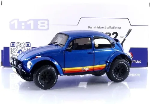 Vista 11 de Motor city classics Volkswagen Beetle Baja - Azul Metálico - 1975