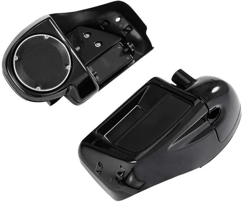 Vista 5 de TCMT Caja de altavoces Pod de 6.5 pulgadas, carenado inferior ventilado compatible con Harley refrigerado por aire 2014-2024 Touring Road King