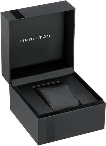 Vista 5 de Reloj automático Hamilton Khaki Field King para hombre H64455133, PlateadoNegro, Reloj automático