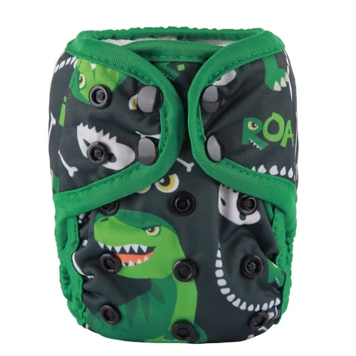 Vista 14 de Pañal para bebé recién nacido, 8lbs-10lbs (animal nativo americano)