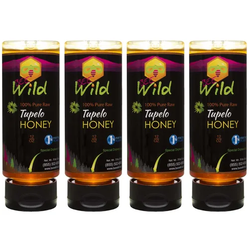 Vista 26 de Bee Wild 100% Pure Raw Honey - Gallberry 12 onzas