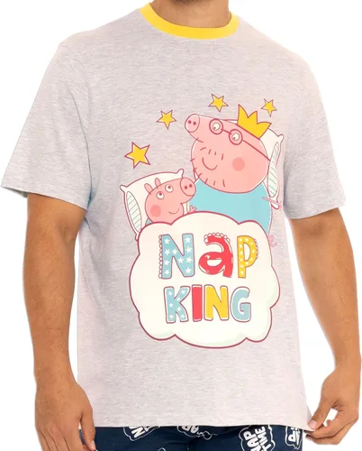 Vista 3 de Peppa Pig Pijamas familiares a juego para hombre y mujer