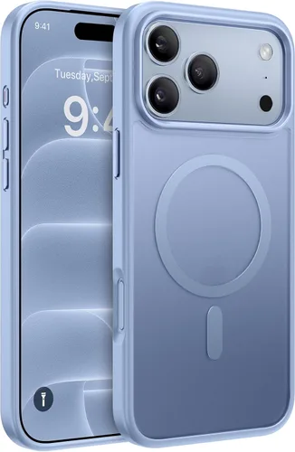 Vista 107 de Miracase - Funda magnética para iPhone 13 de 6.1 pulgadas (compatible con MagSafe) (con 2 protectores de pantalla), protección de grado militar Negro