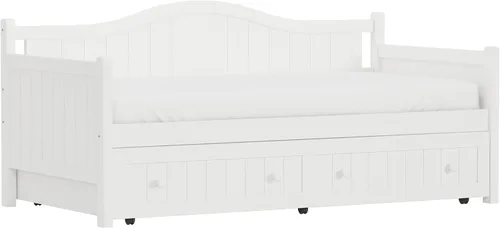 Vista 15 de Hillsdale Furniture Hillsdale Staci, sofá cama blanca, individual