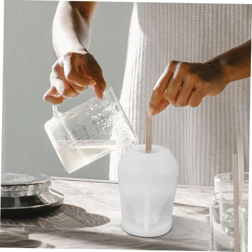 Vista 3 de Beaupretty Moldes de velas perfumadas Moldes de lágrima de silicona grandes velas hechas a mano