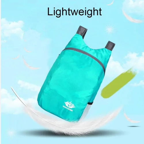 Vista 2 de Mochila impermeable para deportes al aire libre para acampar senderismo, gran capacidad verde