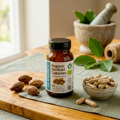 Vista 12 de DR WAKDE'S® Cápsulas Haritaki (Terminalia chebula/Hirda) I 100% Herbal I 60 Cápsulas Vegetales I Suplemento ayurvédico I Descuentos por cantidad I