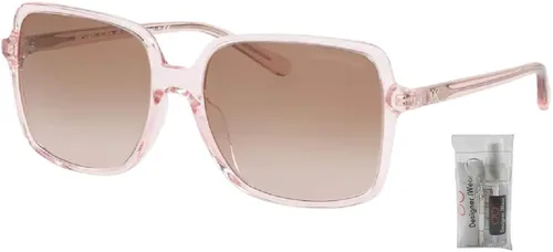 Vista 2 de Michael Kors MK2098U Square Sunglasses for Women BUNDLE with Designer iWear Complimentary Eyewear Care Kit