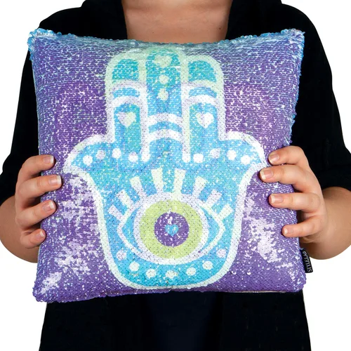 Vista 4 de Estilo. Lab Good Vibes Fashion Angels Magic Sequin Reveal Almohada