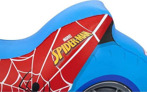 Vista 8 de Bestway Spider-Man - Flotador de piscina para motocicleta, 66.9 x 33.1 in