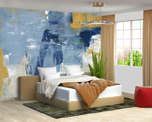 Vista 72 de Papel tapiz espacial 3D para dormitorio, murales de pared extra grandes para sala de estar, 151 x 105 pulgadas (no se puede despegar ni pegar)