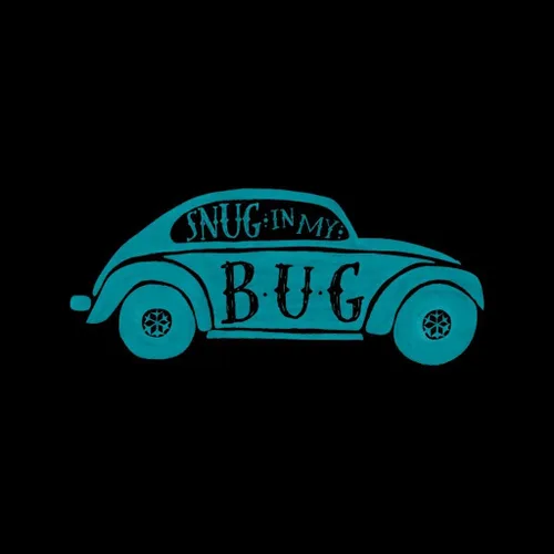 Vista 2 de Volkswagen Camiseta para mujer Beetle Snug in My Bug