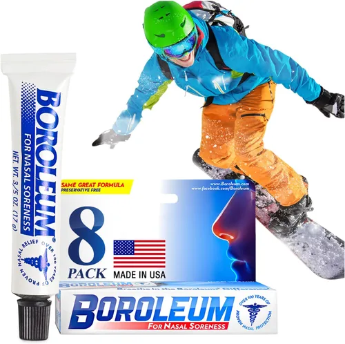 Vista 14 de Boroleum para dolor nasal, tubo de 17 gramos, 3/5 onzas