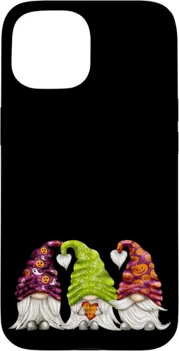 Vista 6 de iPhone 16 Cute Halloween Accessories For Kids Gnome Boo Halloween Case