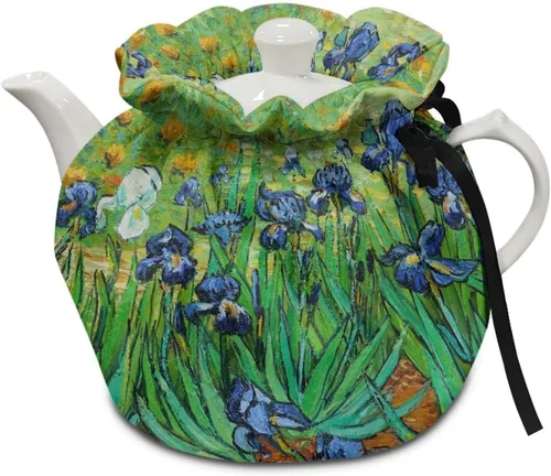 Vista 11 de DISNIMO Funda de tetera aislada a prueba de polvo con diseño floral de colibrí, para mantener el calor, accesorios decorativos, colcha