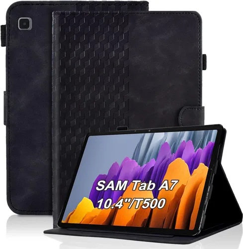 Vista 47 de Funda para Samsung Galaxy Tab S6 Lite 2024/2022/2020 de 10.4 pulgadas SM-P620/P625/P610/P613/P615/P619 de piel sintética, funda magnética con Negro