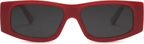 Vista 40 de SOJOS Gafas de sol polarizadas rectangulares Y2K de moda para mujeres y hombres, gafas de sol rave de diseñador de moda SJ2228