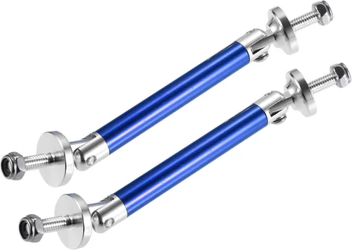 Vista 10 de ACROPIX Universal 3"-4" aleación de aluminio ajustable 2.953 in parachoques delantero difusor de labio barra de acoplamiento barras divisoras barras