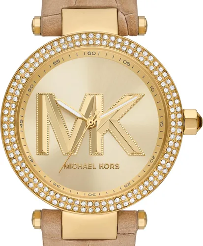 Vista 4 de Michael Kors - Reloj Parker de acero inoxidable con detalles de diamantes
