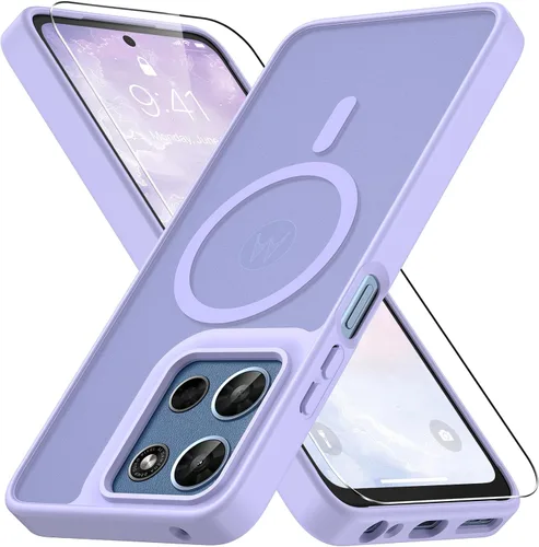 Vista 23 de Vansdon Funda para Samsung Galaxy S24 Plus, S25 Plus, S26 Plus, azul marino
