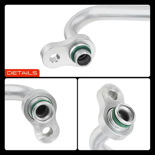 Vista 9 de A-Premium Conjunto de manguera de línea de descarga de A/C compatible con Mitsubishi Outlander Sport 2011-2012/2016-2020, RVR 2011-2012/2016-2020