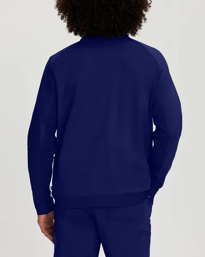 Vista 3 de Urbane Impulse 9914LKA - Chaqueta de uniforme médico para hombre Negro