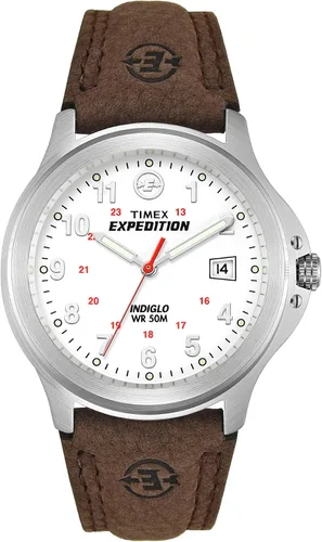 Vista 6 de Timex Expedition Metal Field 40mm Men’s Analog Watch Luminous Hands 24 Hour Time Quick Date Function Rugged Outdoor Watch 50M Water