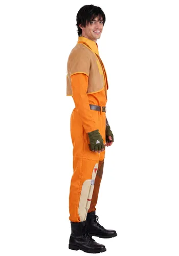 Vista 4 de Disfraz para hombre de Ezra Bridger de Star Wars: Rebels Multicolor