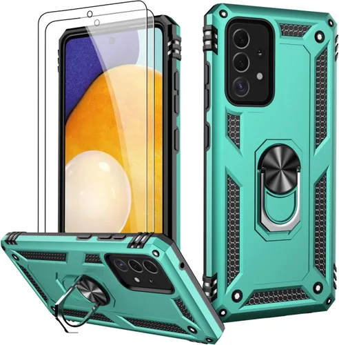 Vista 19 de LUMARKE Funda para Galaxy A51 4G con Protector de Pantalla, Pasa Prueba de Caída de 16 pies de Grado Militar, Cubierta Protectora para Teléfono