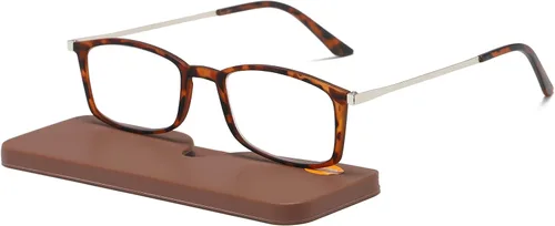 Vista 8 de Ultra-thin anti-blue reading glasses anti-glare glasses