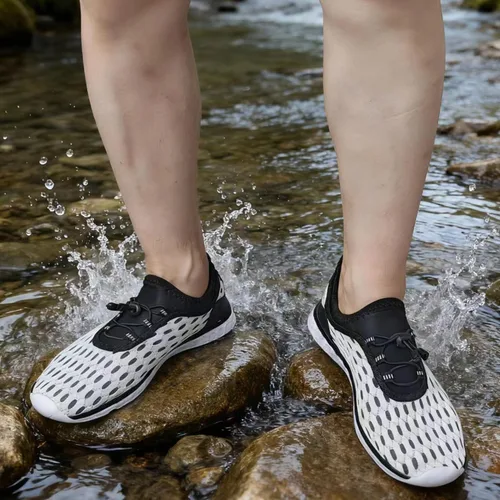 Vista 2 de DOUSSPRT Zapatos acuáticos deportivos de secado rápido para mujer