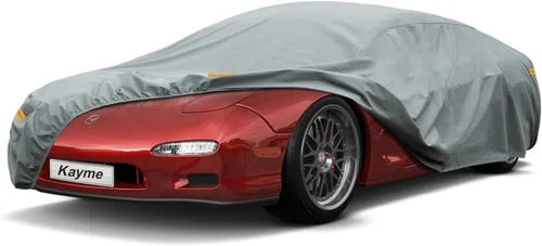 Vista 168 de Kayme Funda de Coche de Servicio Pesado Impermeable para Todo Tipo de Clima, Ajuste Personalizado para Tesla Model S, Cubierta Exterior Completa