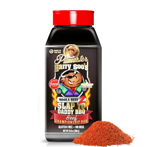 Vista 23 de Slap Yo Daddy BBQ Rub Seasoning, California Style Santa María – Condimento de Santa María galardonado de PItmaster Harry Soo – Savory SPG Rub