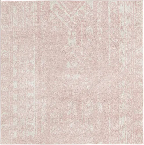 Vista 64 de Unique Loom Lennon Collection - Alfombra de área Zal (2 pies x 3 pies 1 pulgada, rectangular, gris y marfil)
