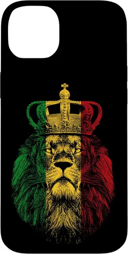 Vista 15 de Rasta Lion of Judah Rastafarian Reggae Ethiopian Lion Gift Case for iPhone 17