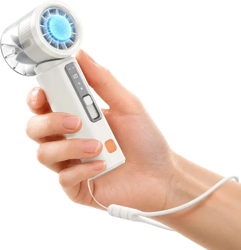 Vista 8 de ORICO Mini ventilador turbo portátil de mano con refrigeración por hielo Blanco