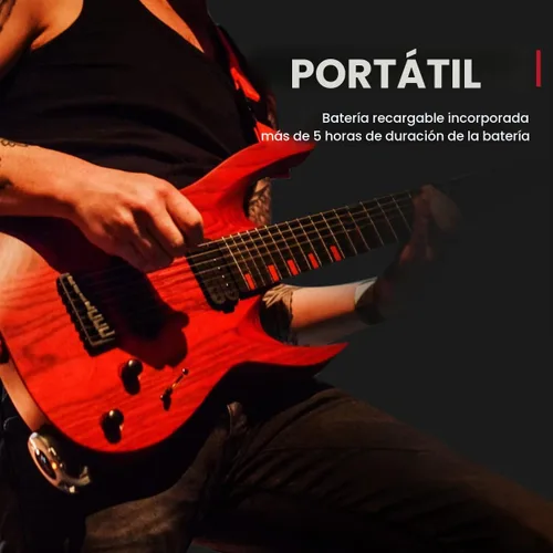 Vista 5 de Xvive Sistema inalámbrico de guitarra U2 con transmisor y receptor para guitarras eléctricas, bajo, violín (negro) Baja latencia de 5 ms, duración