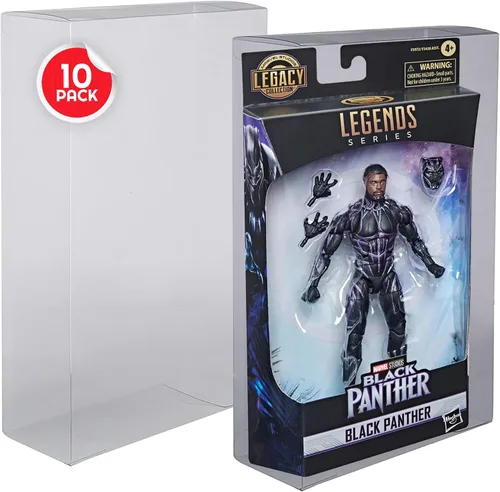 Vista 11 de EVORETRO Caja de exhibición y protector para figuras de acción Compatible con Star Wars, Marvel Legends y GI Joe (con tarjeta) Figura de 3.75