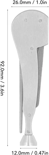Vista 3 de TOPINCN Herramienta de manipulación de tuberías, limpiadores de tuberías Tubos y accesorios Portátil de acero inoxidable 3 en 1 Herramienta