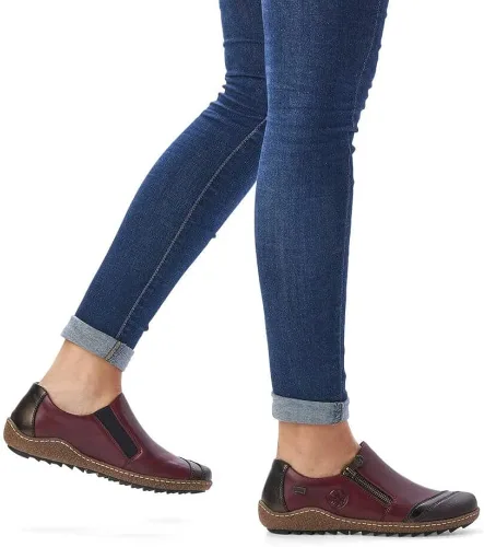 Vista 8 de Rieker Mocasines para mujer