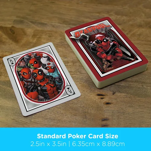 Vista 5 de Marvel Deadpool Nouveau - Baraja de cartas