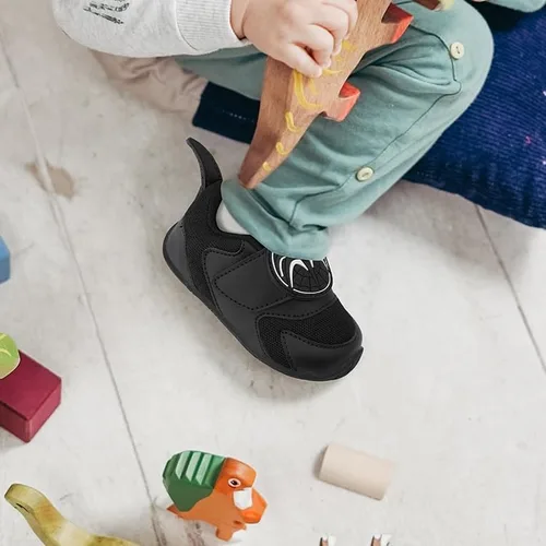 Vista 5 de JOINFREE Tenis para niños y niñas, transpirables, antideslizantes, para caminar