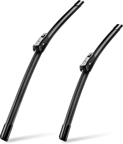 Vista 55 de Raidbee® Limpiaparabrisas de repuesto de 13 + 13 pulgadas para Jeep Wrangler 1999-2006 para todas las estaciones, calidad de equipo original