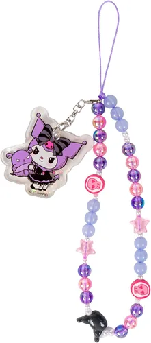 Vista 13 de iFace - Pulsera de cuentas de Hello Kitty y sus amigos - Correa universal para teléfono con dije, bonita cadena para muñeca, cordón estético