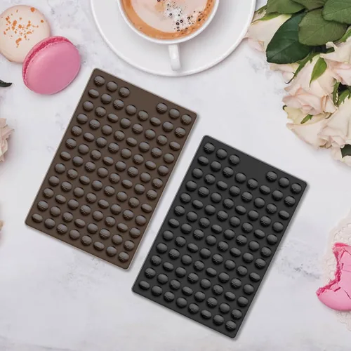 Vista 7 de 2 moldes de silicona para caramelos de bolas de goma de 188 cavidades, para fútbol, baloncesto, béisbol, rugby, para chocolate, fondant, dulces